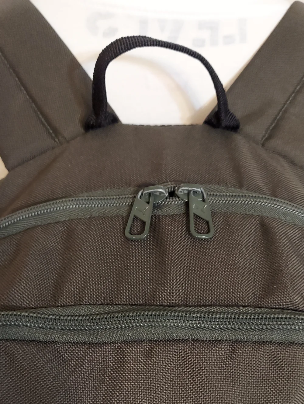 Puma Olive Green and Black Backpack